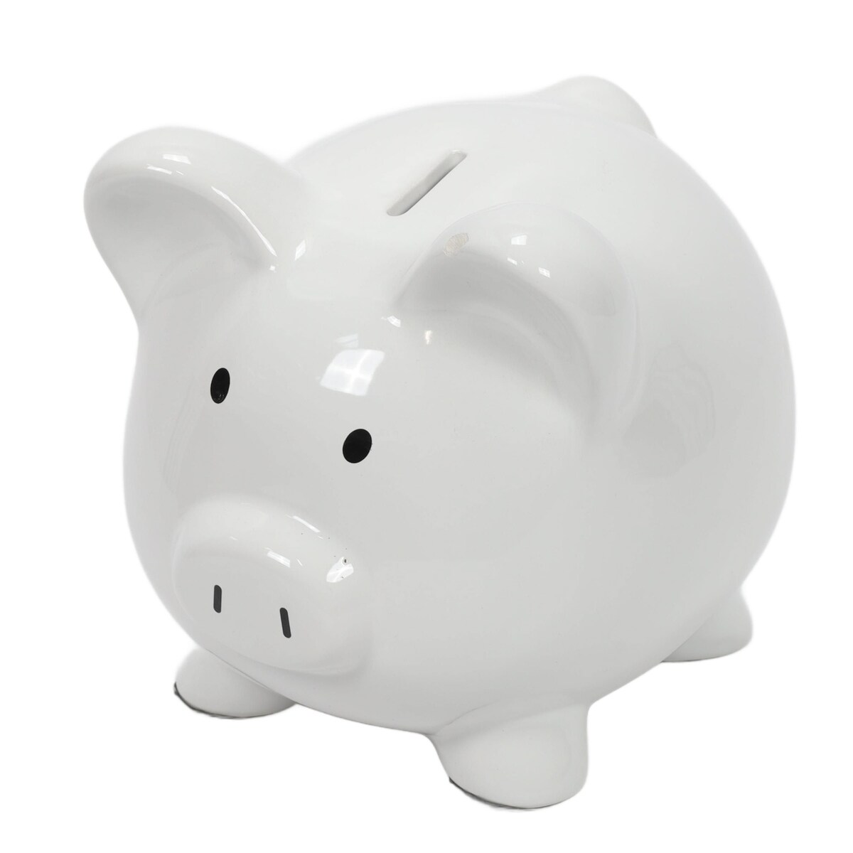 Skarbonka świnka ceramiczna, 18,5 x 21 x 19 cm