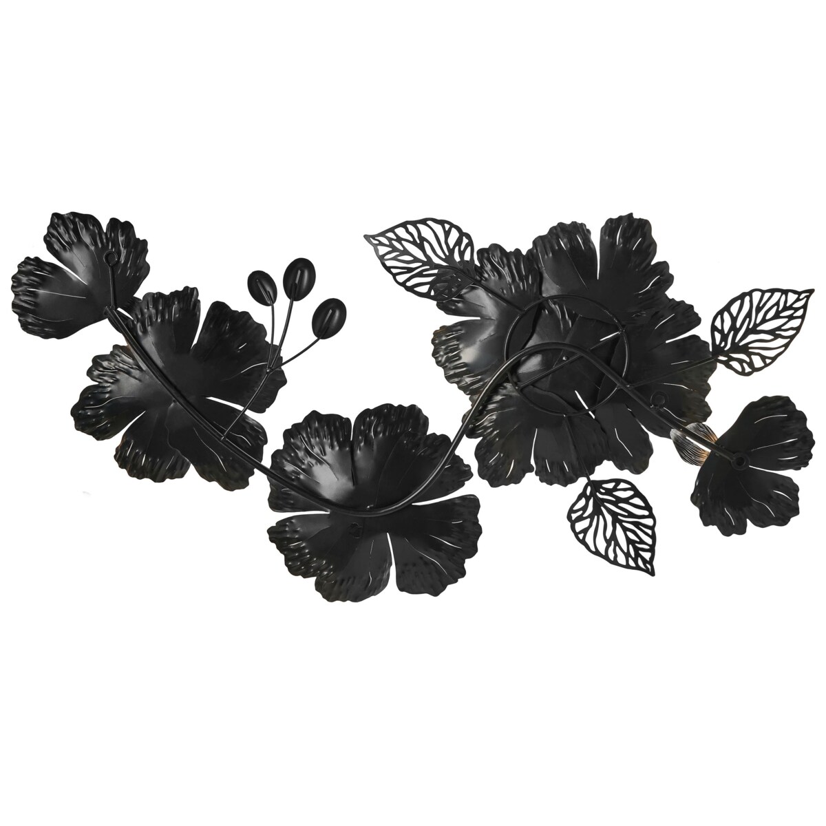 Dekoracja ścienna Kwiat CAESIUM Metal 95 cm Kolorowy