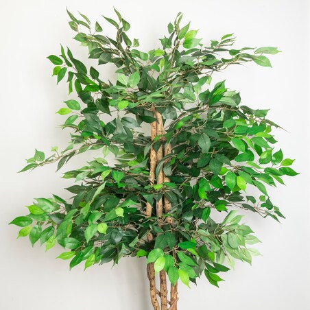 Drzewo Figowiec Sztuczne Drzewko Ozdobne W Doniczce 200 Cm