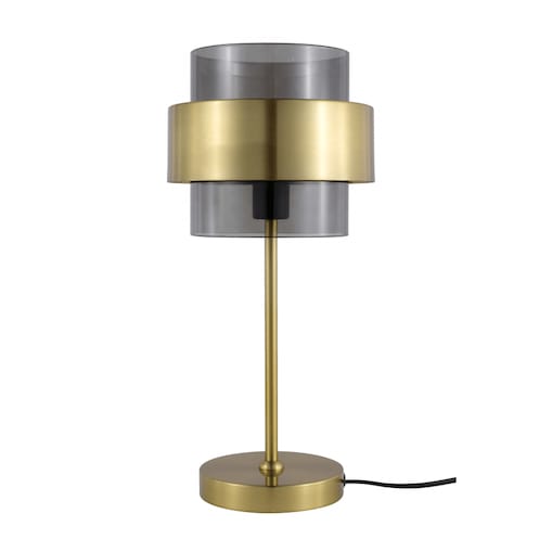 Loftowa lampa stołowa Miele LP-866/1T SM/GD przydymiona złota