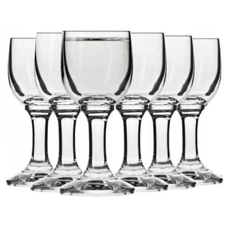 Kieliszki do Wódki Likieru Nalewek Shot Krosno Epicure Gema 20 ml na Nóżce