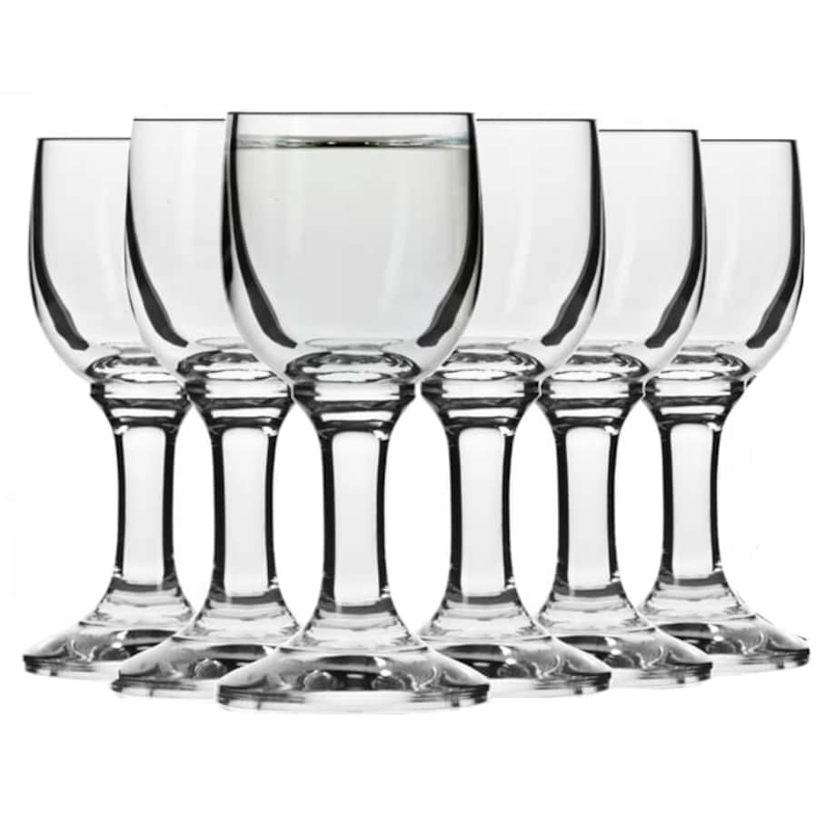 Kieliszki do Wódki Likieru Nalewek Shot Krosno Epicure Gema 20 ml na Nóżce