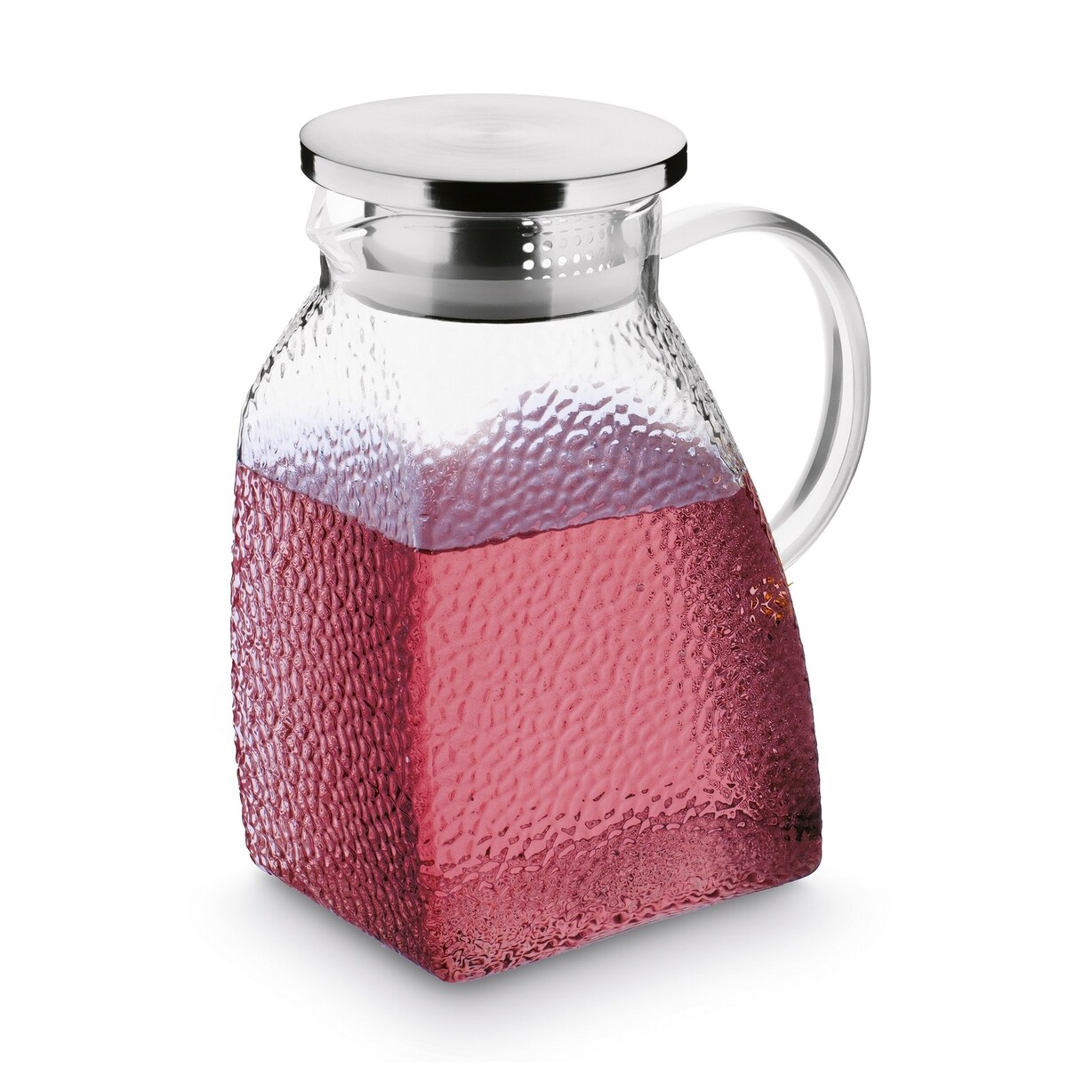 Dzbanek SZKLANY DO LODÓWKI 1,5 L na napoje soki kompot herbata lemoniada