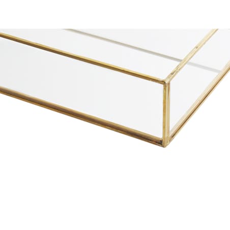 Taca dekoracyjna lustrzana złota GRENOBLE