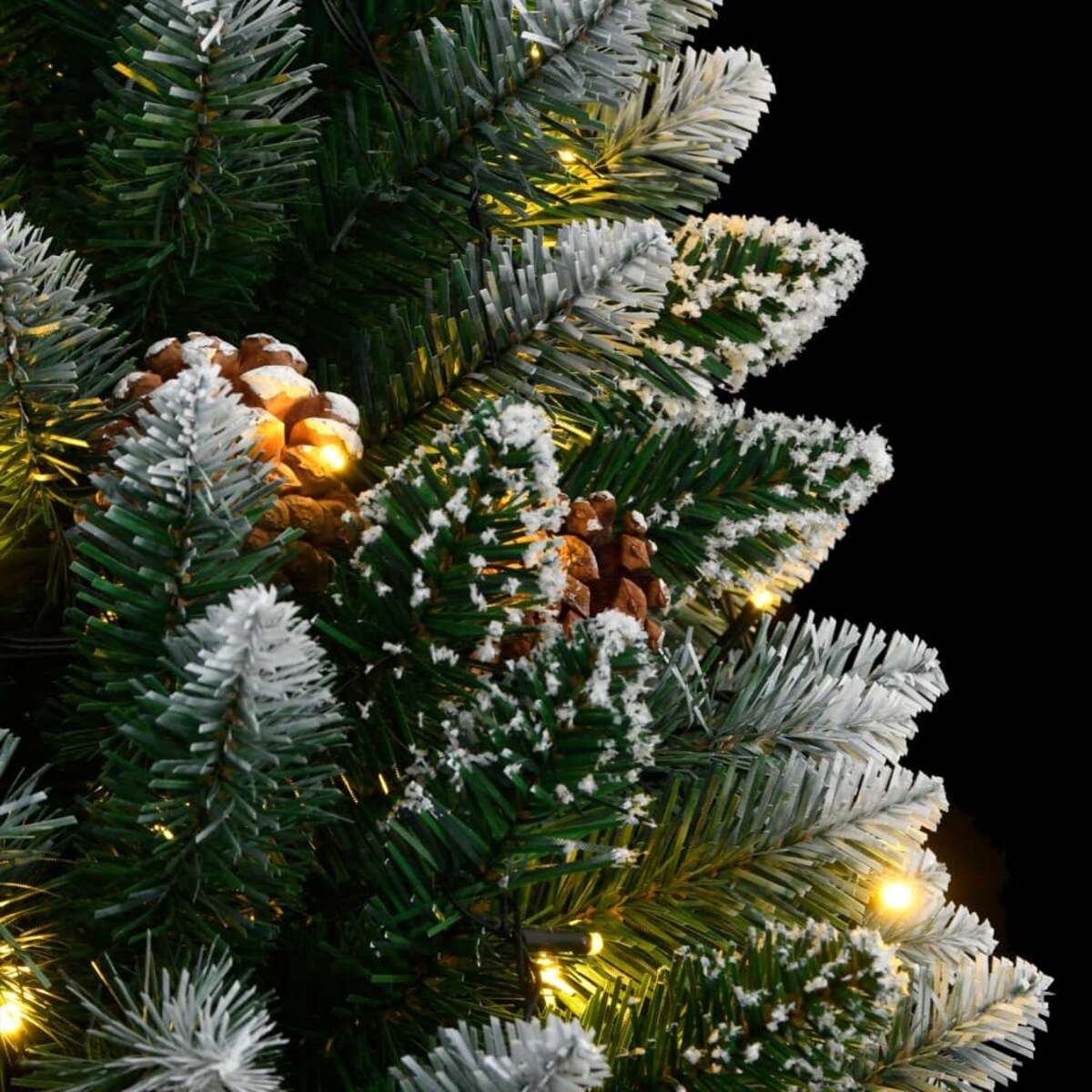 vidaXL Sztuczna choinka, 300 lampek LED, 240 cm