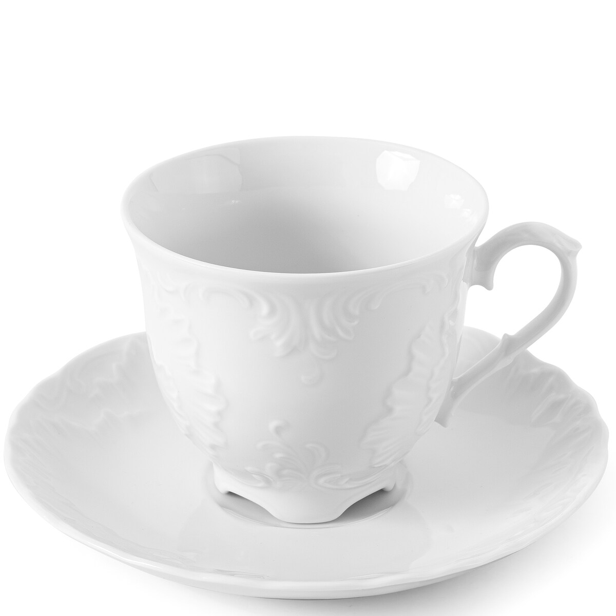 Konsimo ROCOCO MARIA Filiżanka do herbaty ze spodkiem 2 szt.