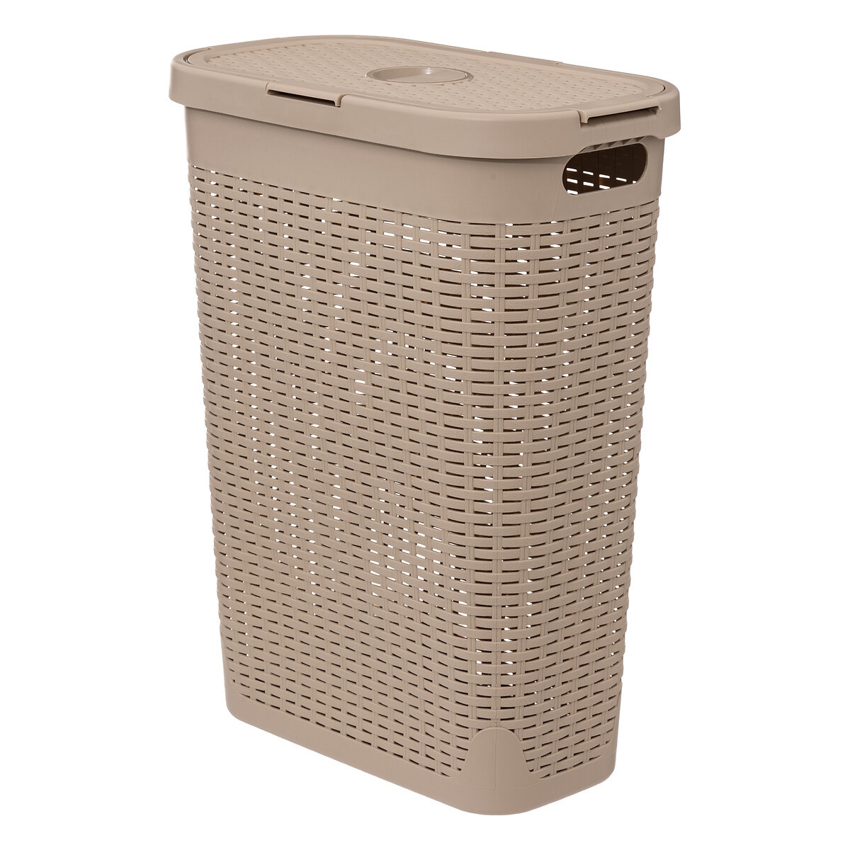Wysoki kosz na pranie z plastiku, 40 l