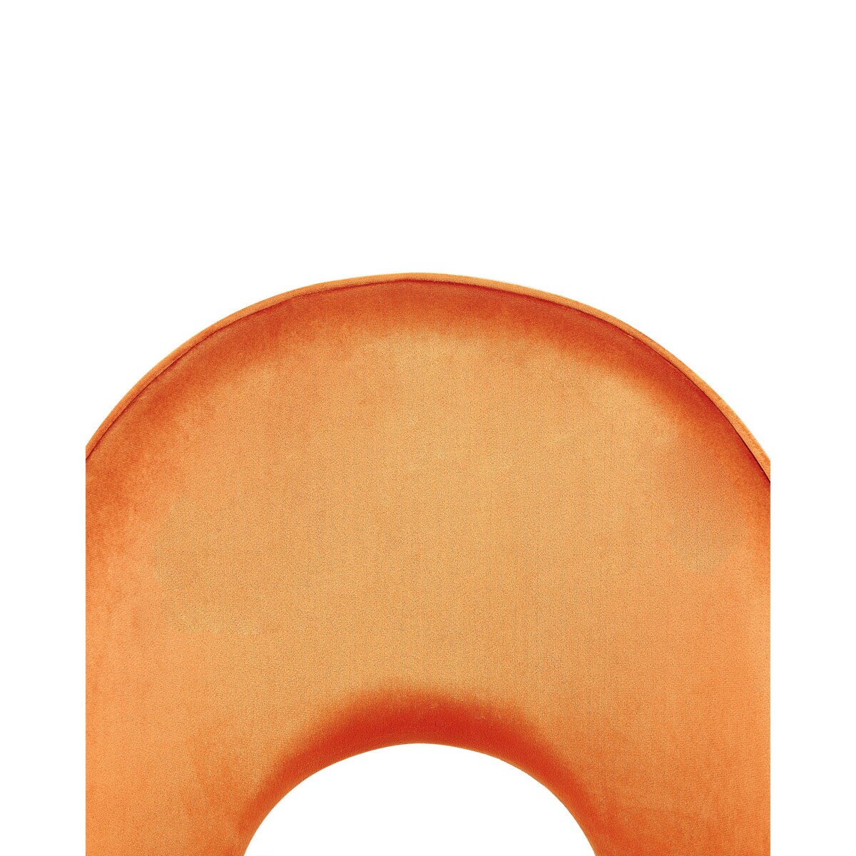 Krzesło do jadalni COVELO Welur Pomarańczowy