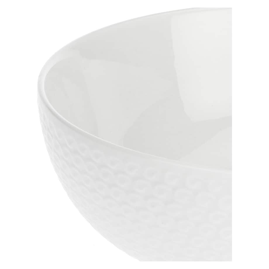 Zestaw 2 misek do sałatek Momenti - Biały, 22 cm