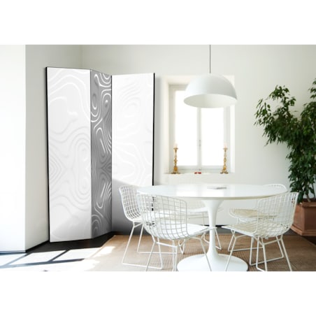Parawan Jednostronny Białe Fale 135x172cm