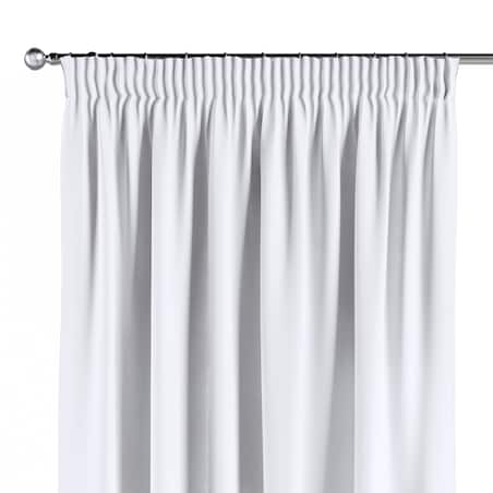 Zasłona na taśmie marszczącej 1 szt. 130x245 śnieżnobiały