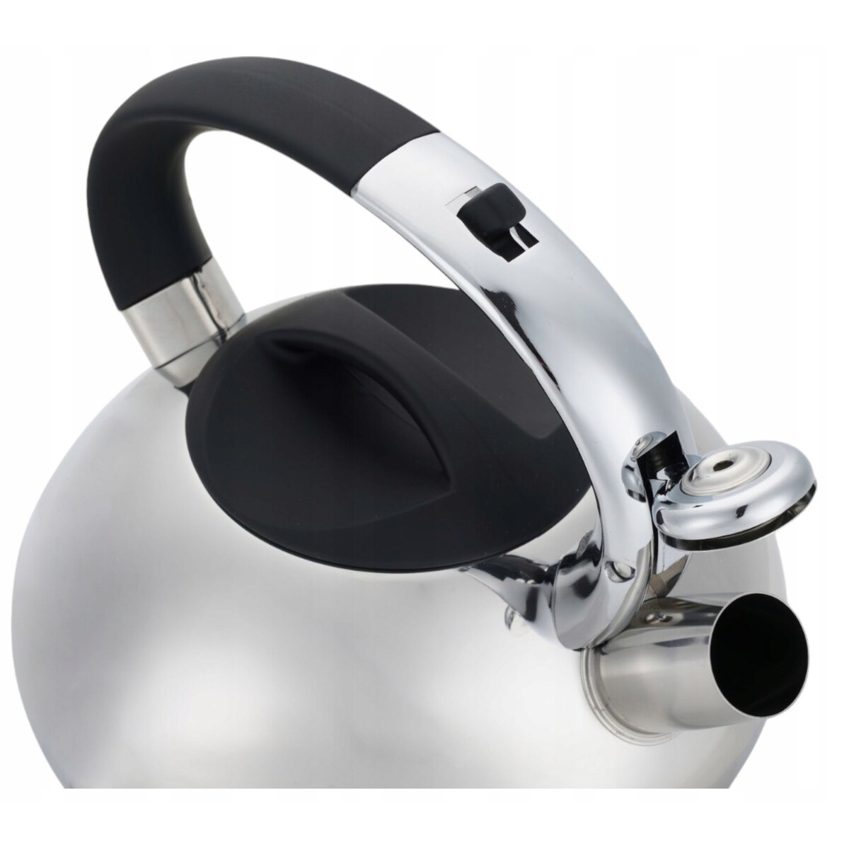 Czajnik Z Gwizdkiem Mały Solidny Stal Nierdzewna 2L Na Indukcję Gaz