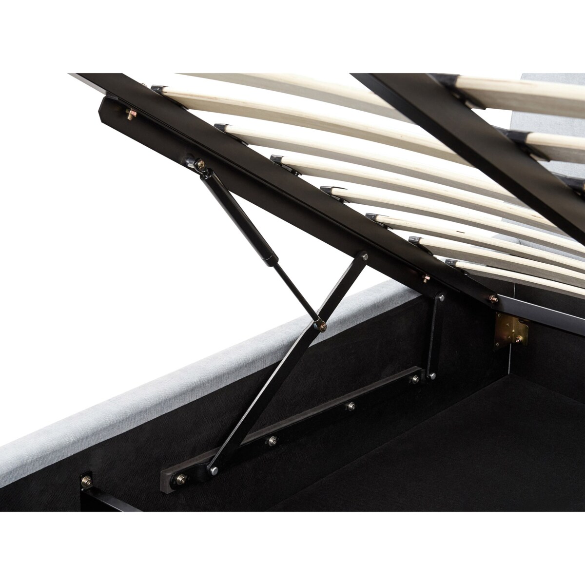 Łóżko VAUCLUSE 180 x 200 cm Błękitny