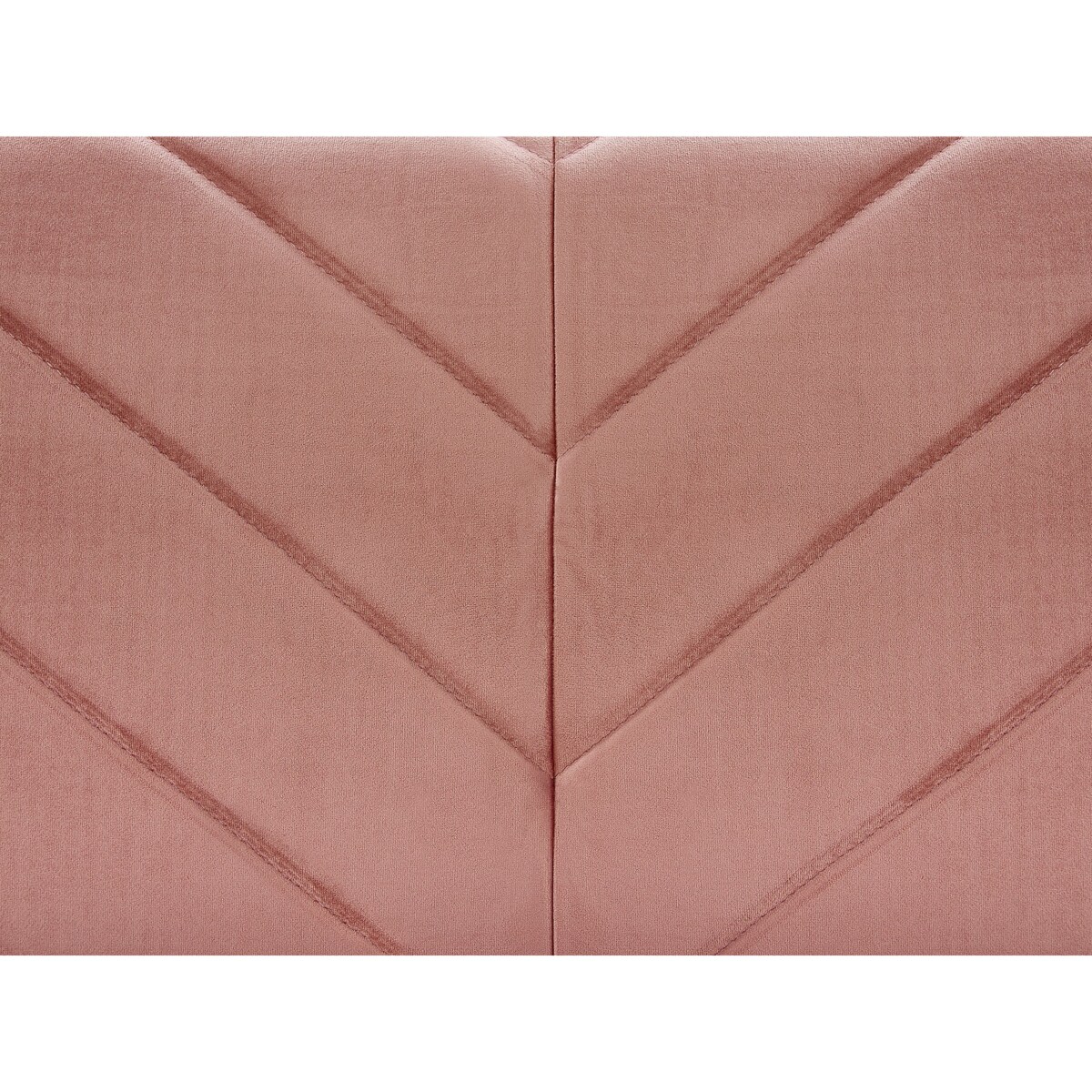 Sofa rozkładana welurowa różowa SENJA