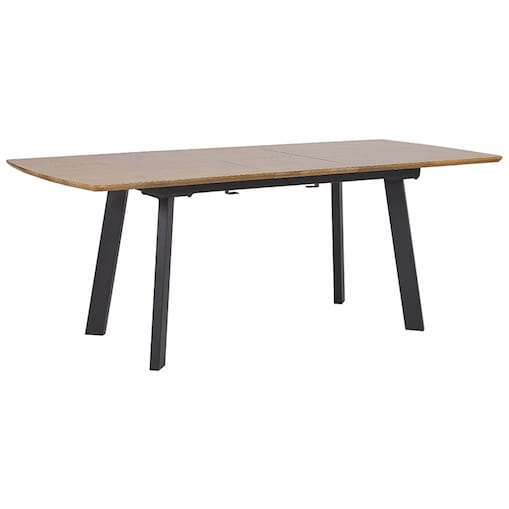 Stół do jadalni rozkładany SALVADOR Ciemnobrązowy 160/200 cm 90 cm