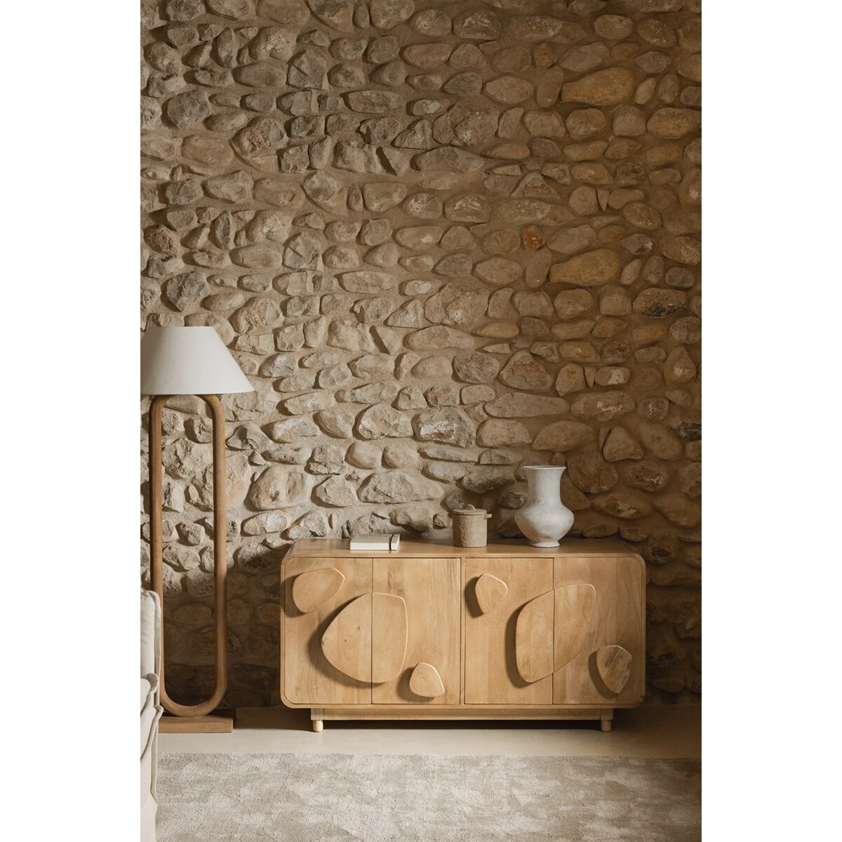 Komoda z drewna mango Joel 142 cm