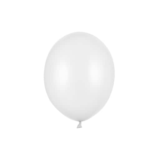 Balony Strong 30cm, Metallic Pure White (1 op. / 50 szt.)