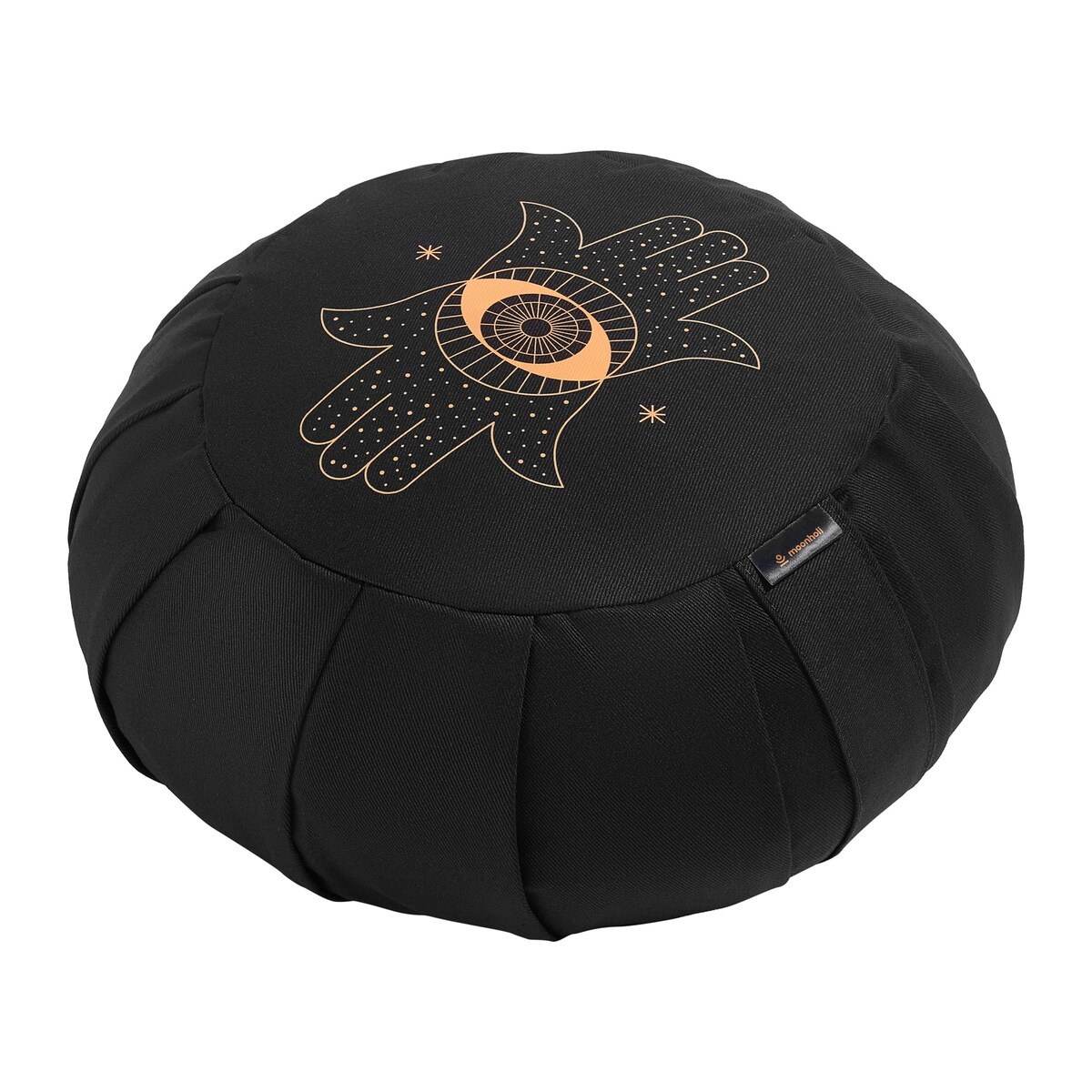 Poduszka do medytacji zafu NOT NOW, I'M MEDITATING - Illumination black