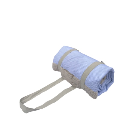 Kratka Vichy – Koc piknikowy XXL – mata piknikowa 180×160 cm