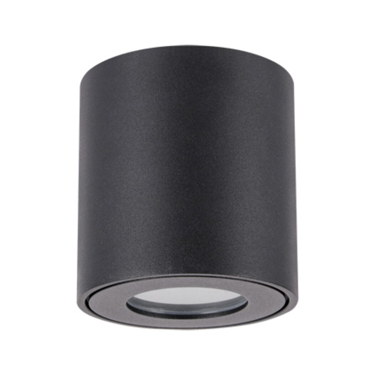 Ogrodowa LAMPA sufitowa ZORBA DWL 03955 zewnętrzna OPRAWA outdoor tuba metalowa IP54 czarna, Ideus