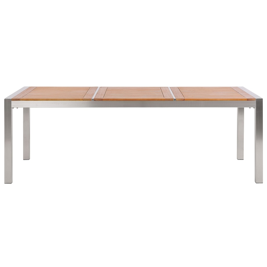 Stół ogrodowy GROSSETO 220 cm 100 cm Drewno eukaliptusowe Brązowy