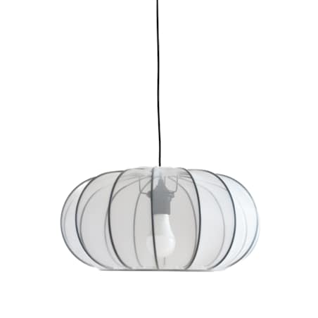 Abażur Meduza Biała Mist Black 20x40