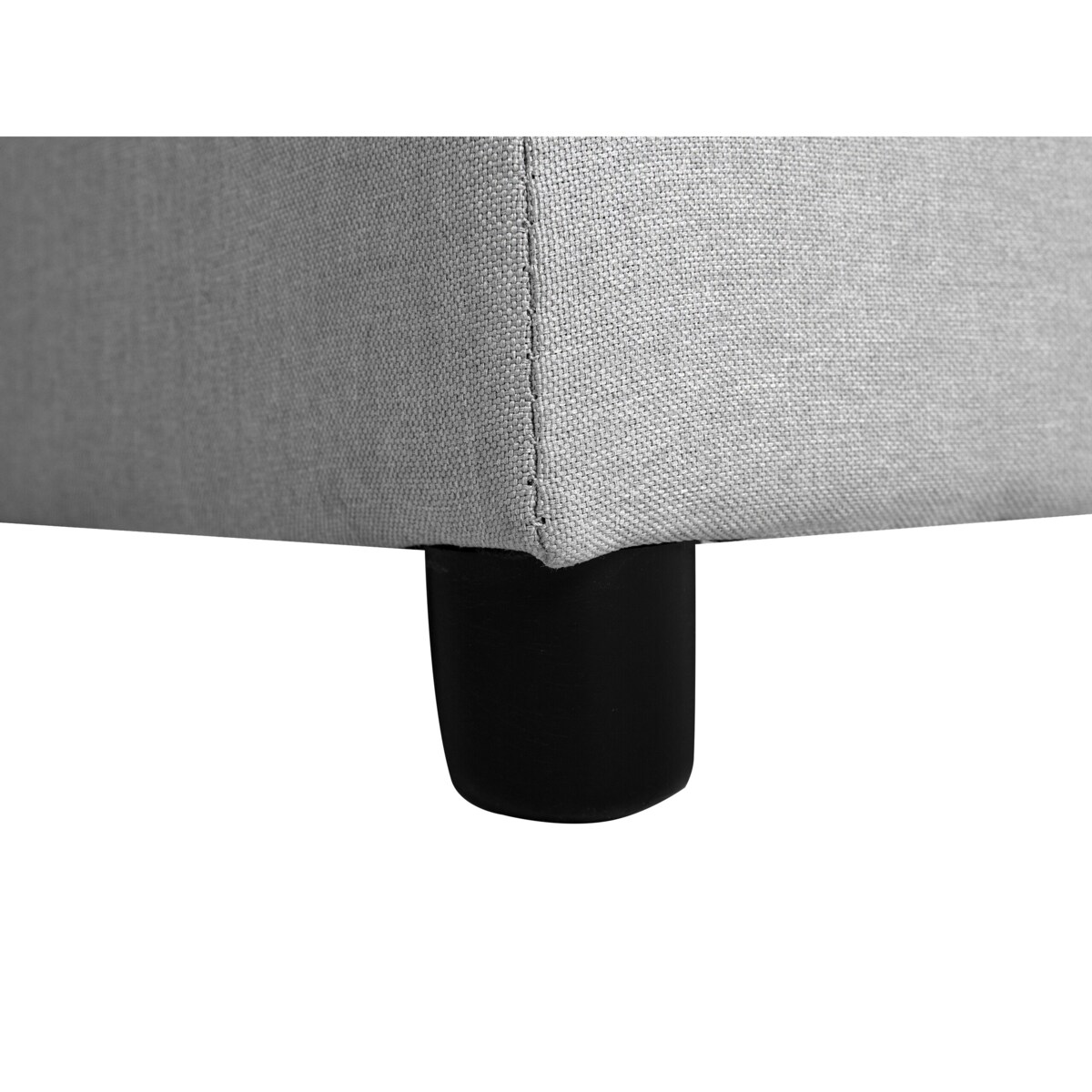 Narożnik rozkładany lewostronny jasnoszary NESNA