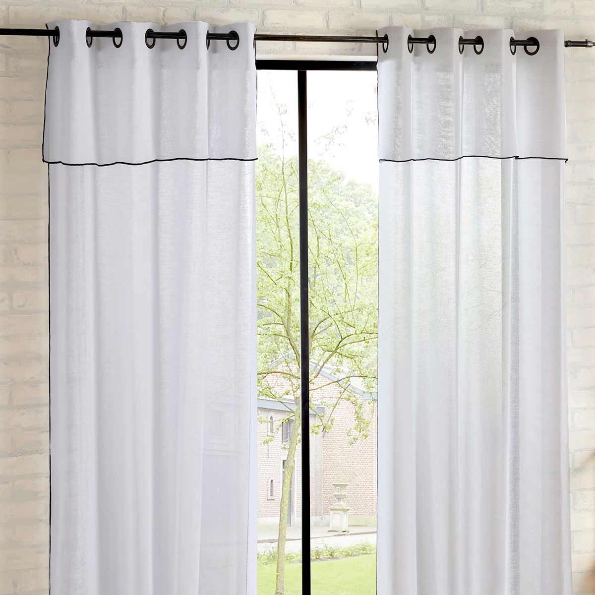 Firanka klasyczna woal FLOUN, 140 x 240 cm