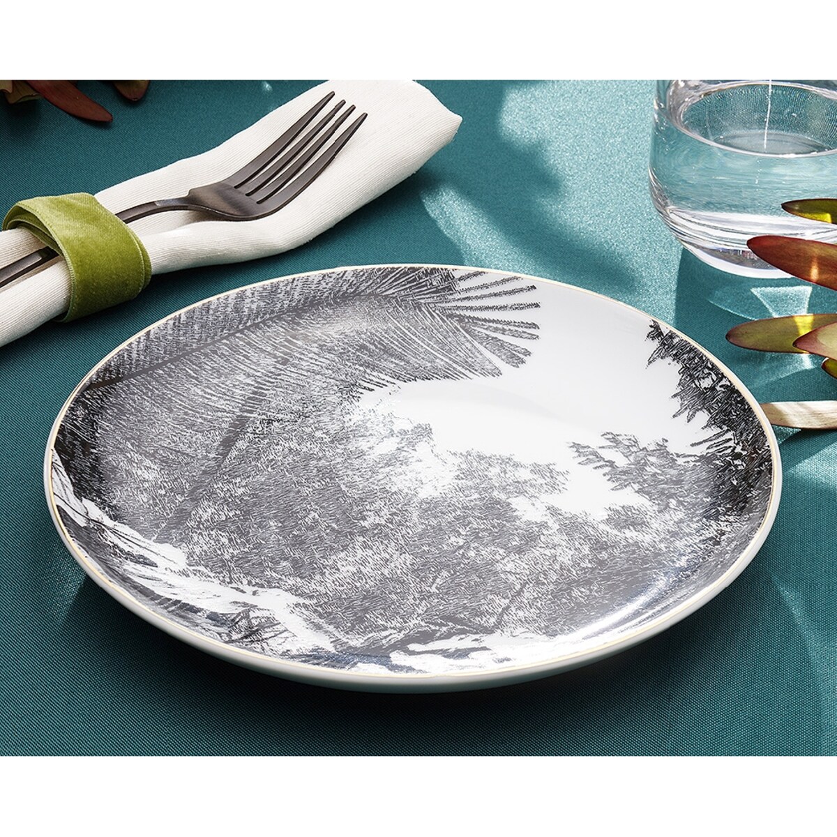 Talerz płytki 20 cm City Natura G316