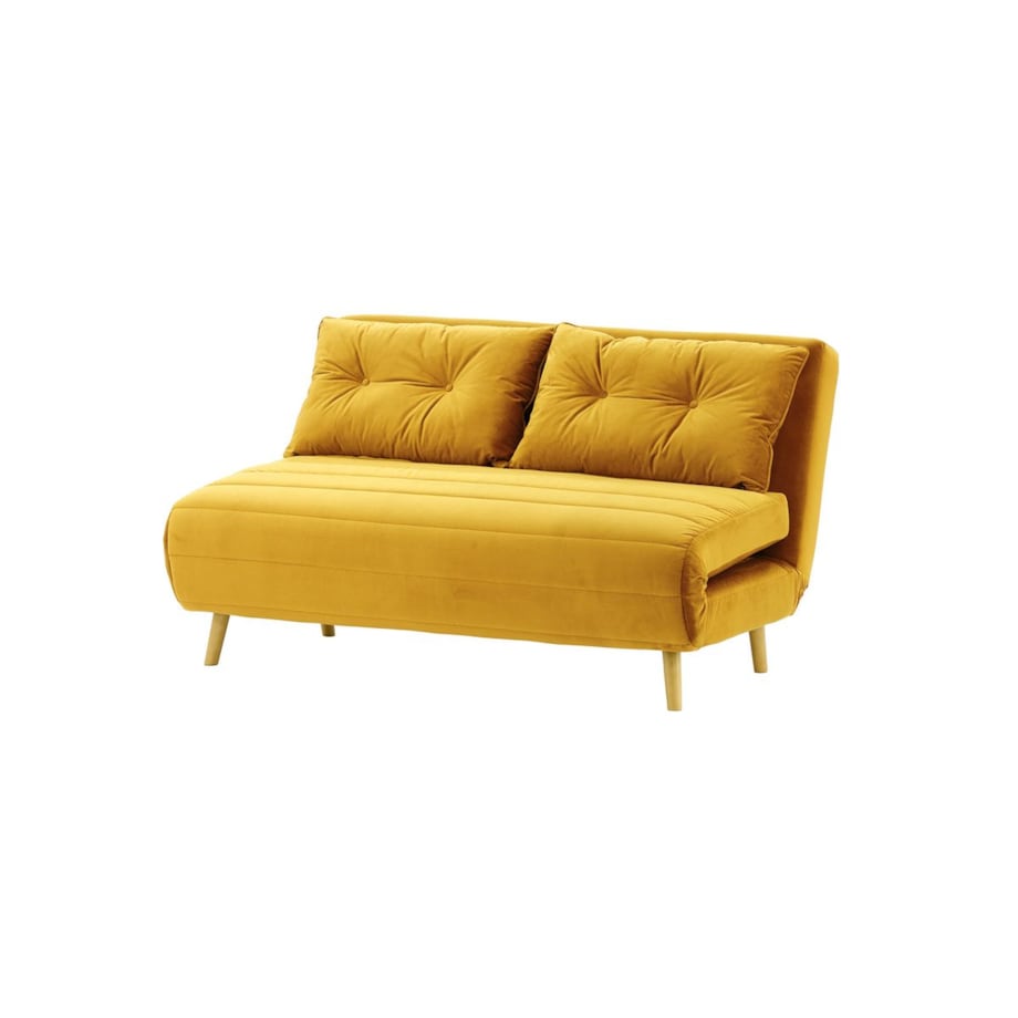 Sofa rozkładana Flic 142 cm-Velluto 8-like oak