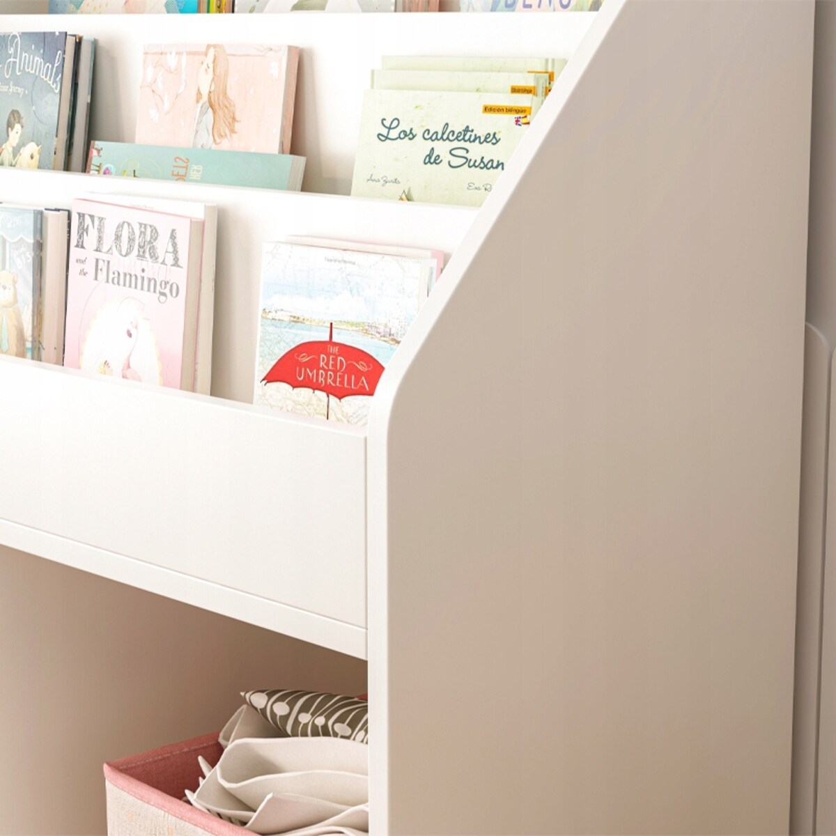 Regał Na Książki Gazety Dla Dzieci Szafka Na Zabawki Stojąca Biblioteczka