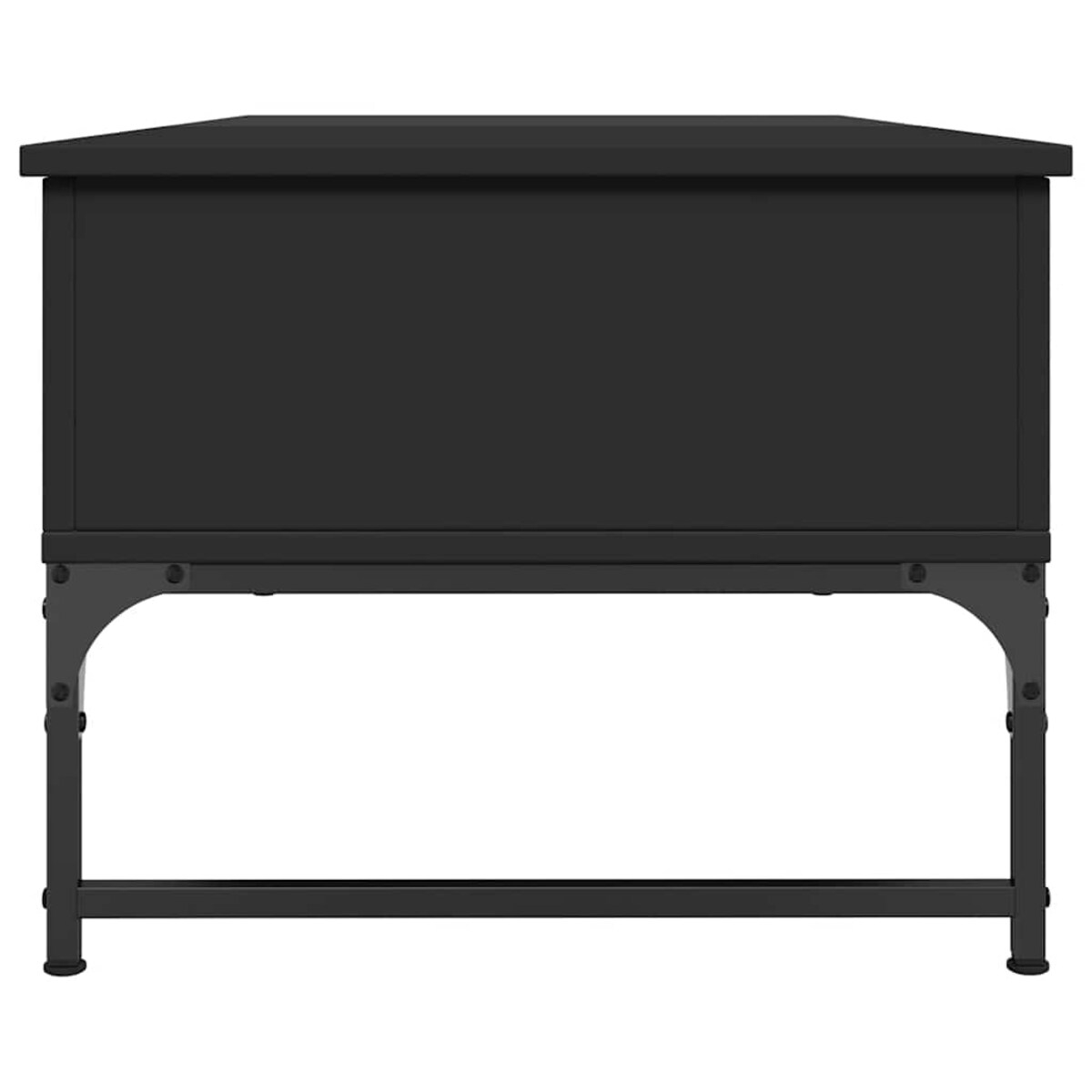 vidaXL Stolik kawowy, czarny, 100x50x40 cm