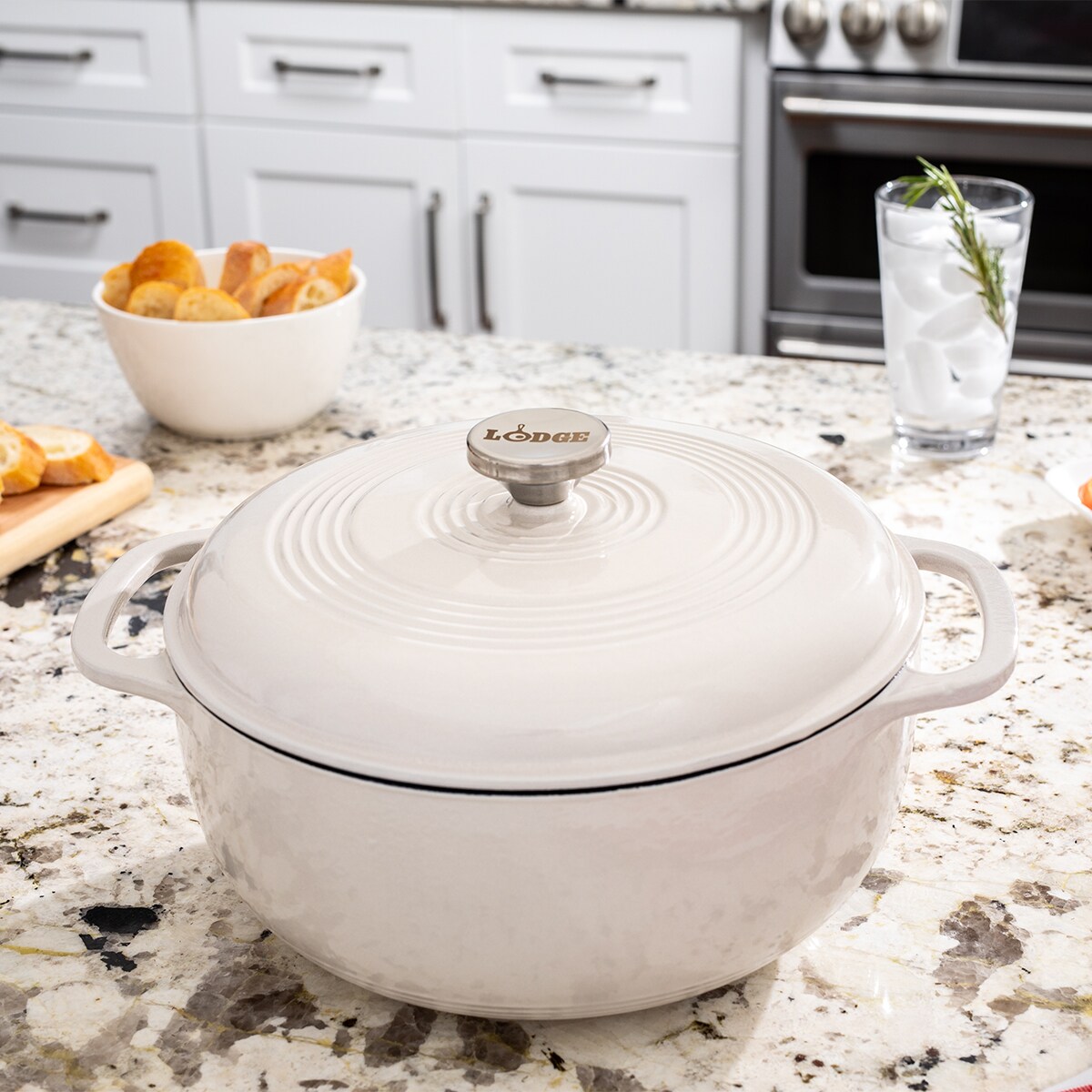 Garnek żeliwny emaliowany 7 l Oyster / Lodge