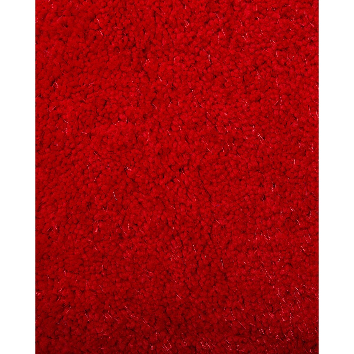 Dywan shaggy 80 x 150 cm czerwony DEMRE