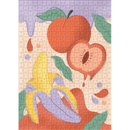 Muno Puzzle "Fruity" by Ola Kryngiert Puzzle 500 el. w eco woreczku