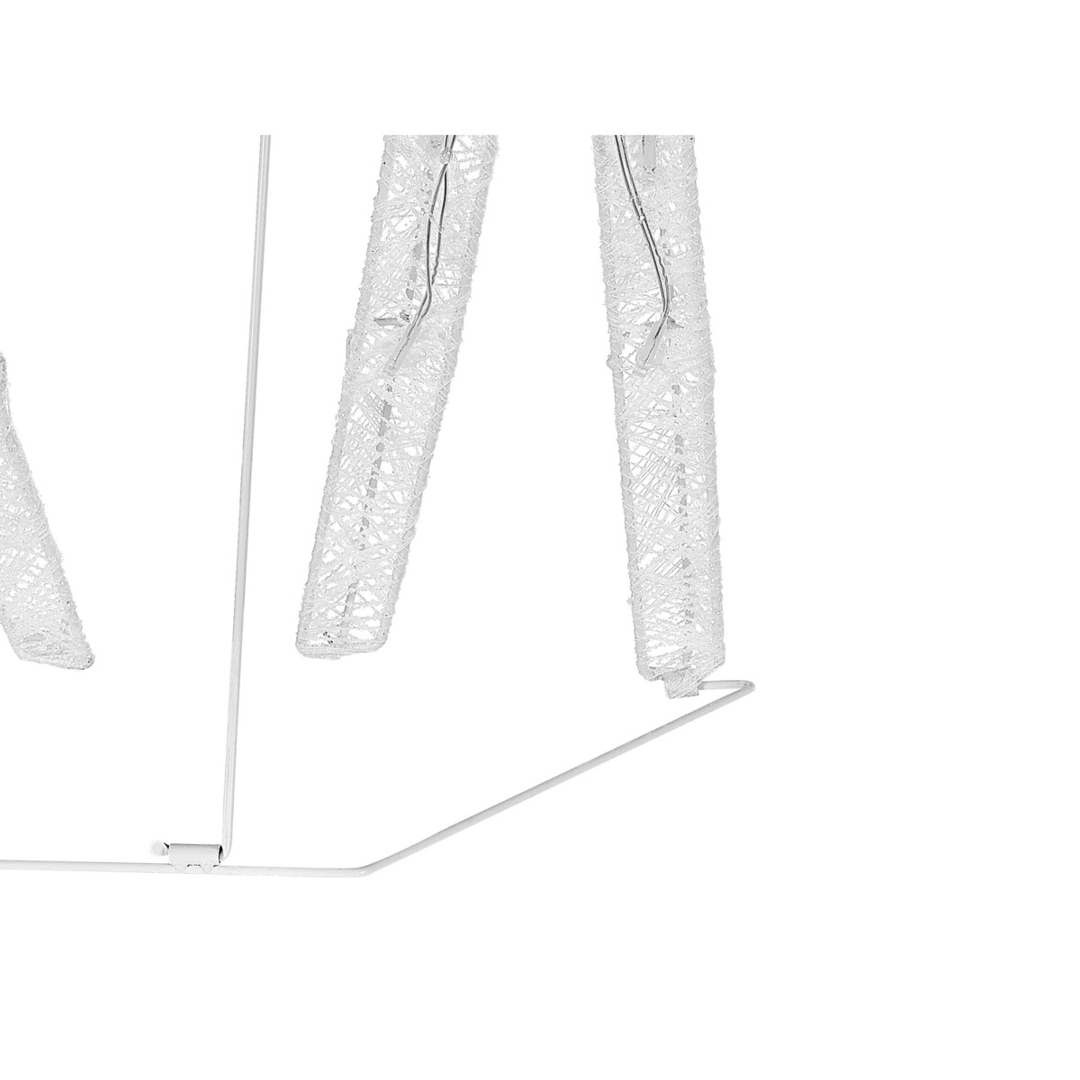 Dekoracja ogrodowa LED renifery 92 cm biała ANGELI