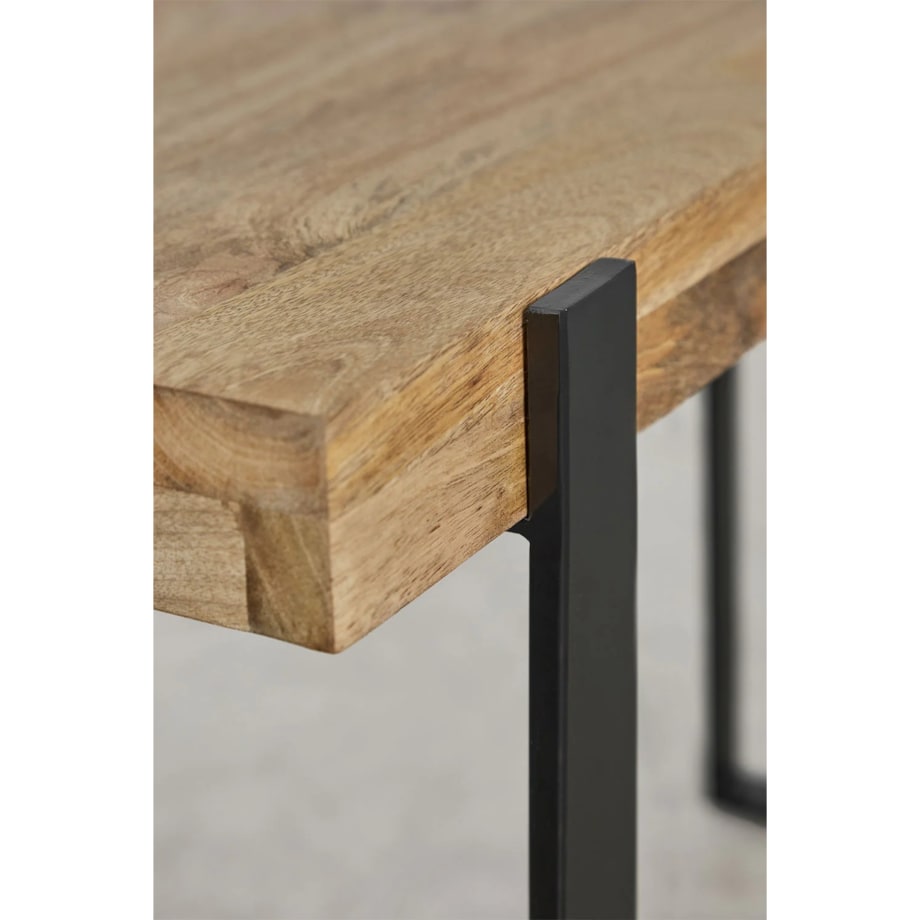 Konsola drewna mango i stali Kiren 120 cm