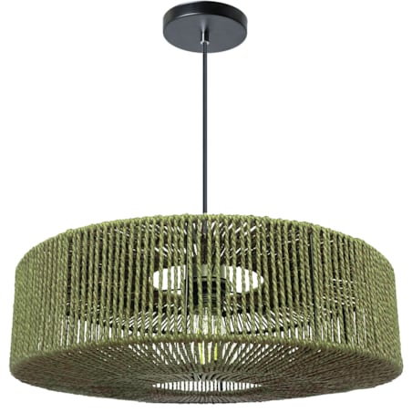 Lampa Wisząca Boho APP1296-1CP GREEN