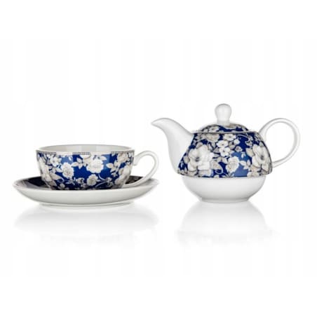 KOMPLET FILIŻANKA + DZBANEK dla 1 osoby NA HERBATĘ ZIOŁA na prezent mama