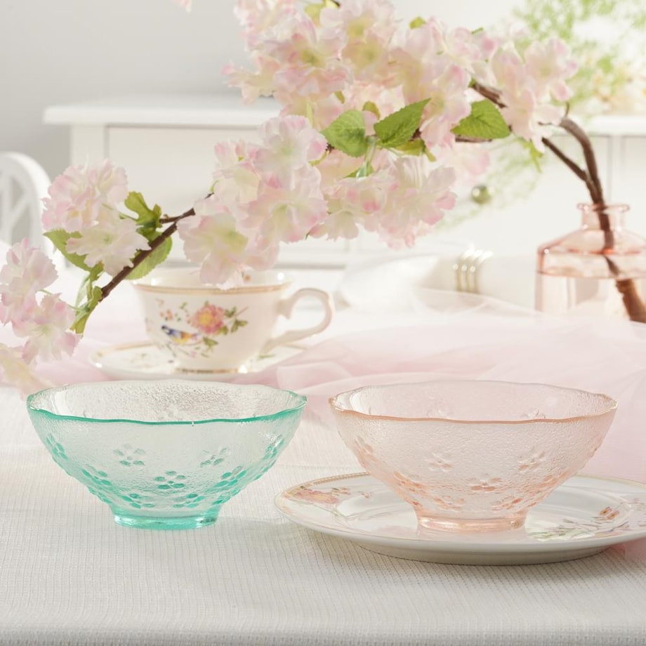 VILLA ITALIA Miseczka szklana morska 13 cm JAZMIN