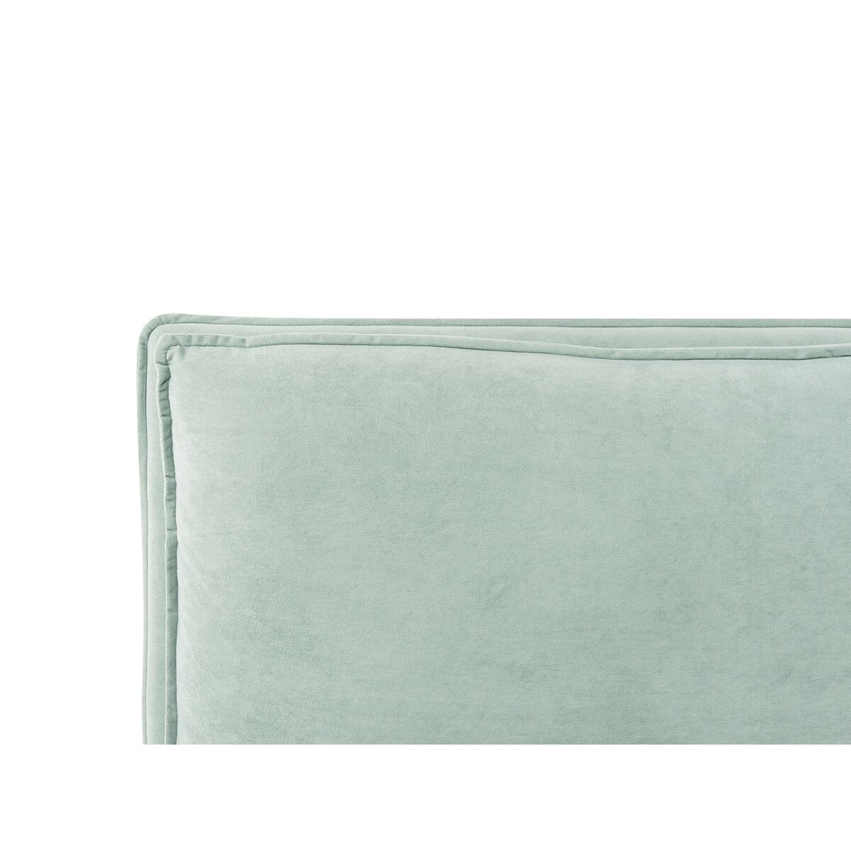 Łóżko z pojemnikiem welurowe 160 x 200 cm zielone BAJONNA