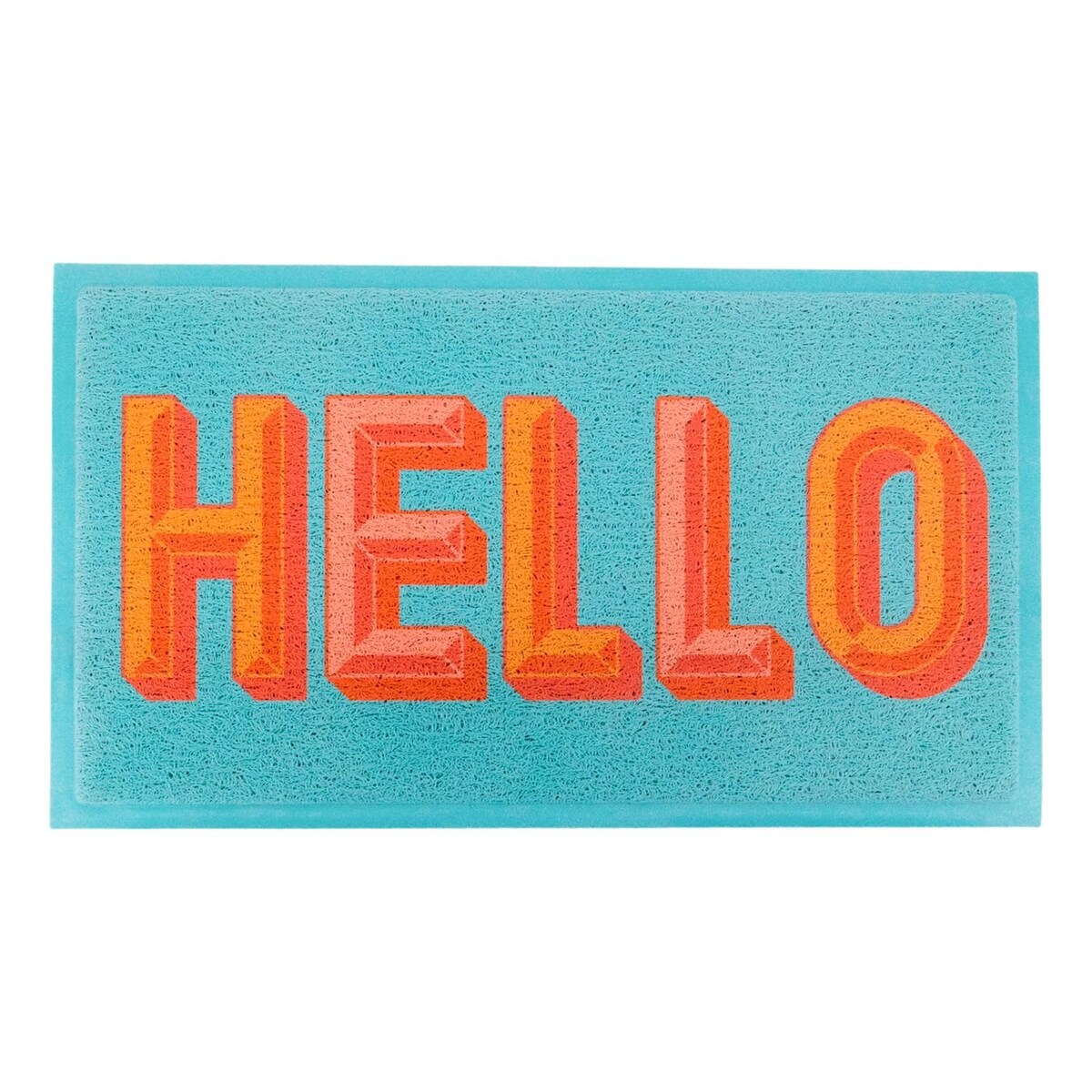 Wycieraczka Niebieska wycieraczka Hello - (70 x 40 cm)