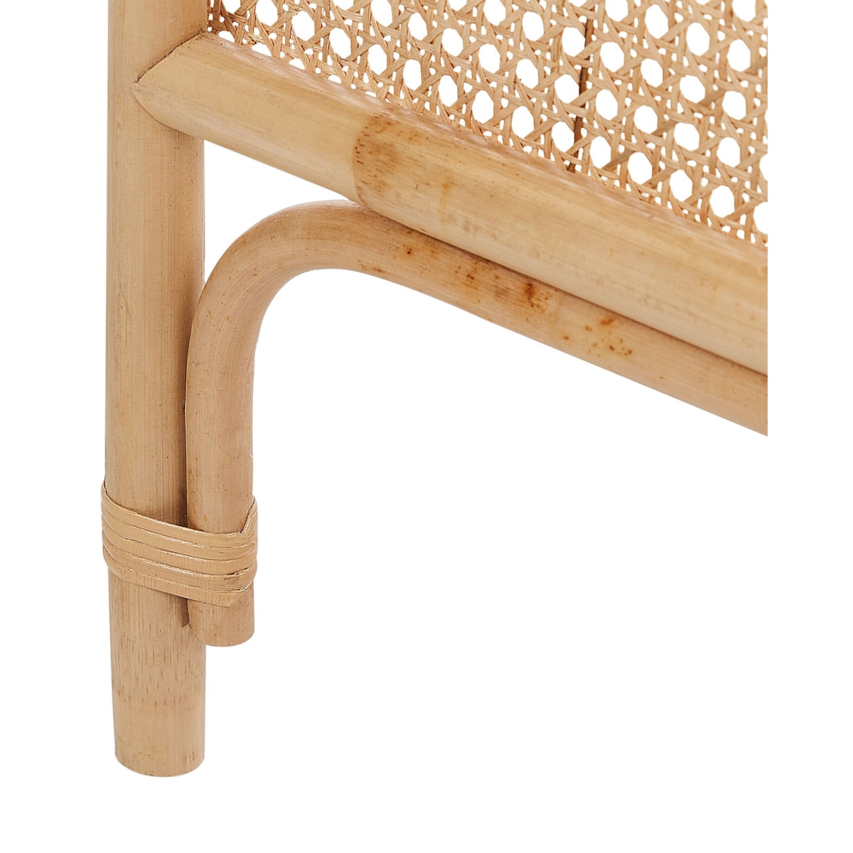 3-panelowy składany parawan pokojowy rattanowy 105 x 180 cm naturaly POTENZA