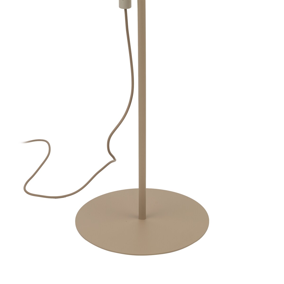 Lampa Podłogowa ELIZABETH Beżowa Lniany Klosz TK Lighting