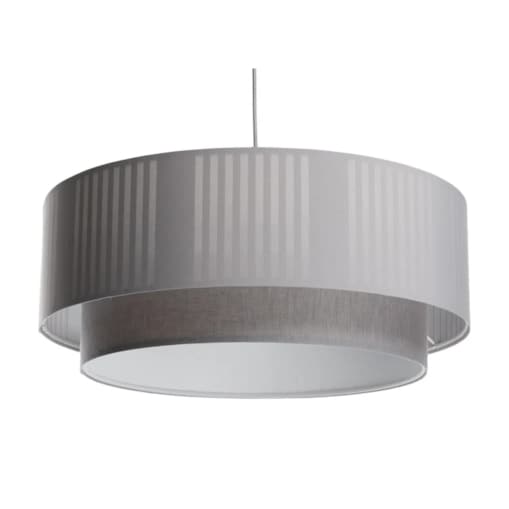 Lampa wisząca DUO LAMI LINE 70x28 szara