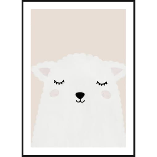 Poster Story, Plakat, Obraz - Urocza Owieczka, wymiary 21 x 30 cm
