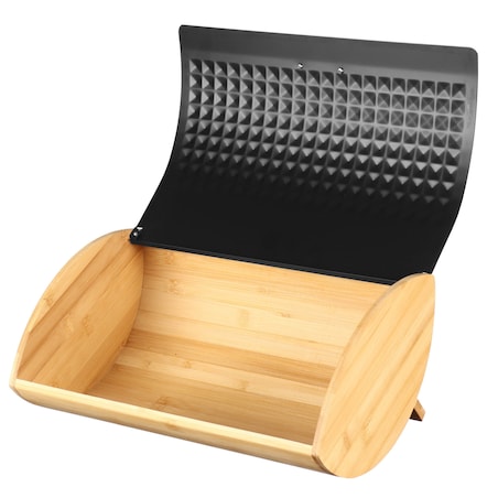 Chlebak bambusowo-stalowy BRUNBESTE Cosmic Czarny