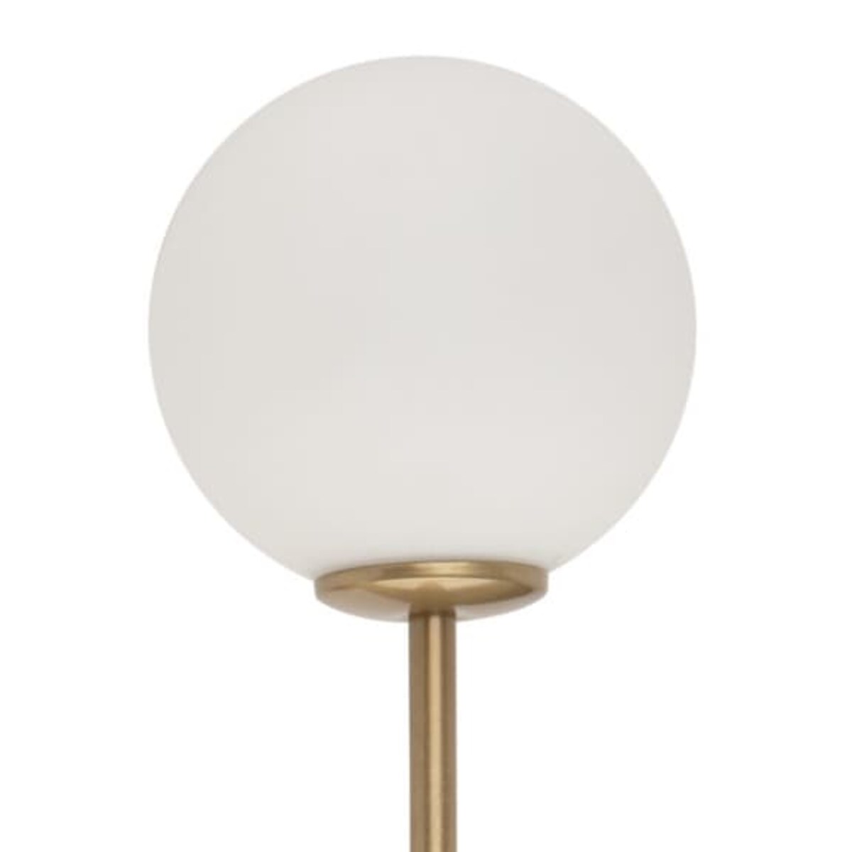 Lampa ścienna kula Tes 33635 Sigma molekuły mleczny szklany klosz złota