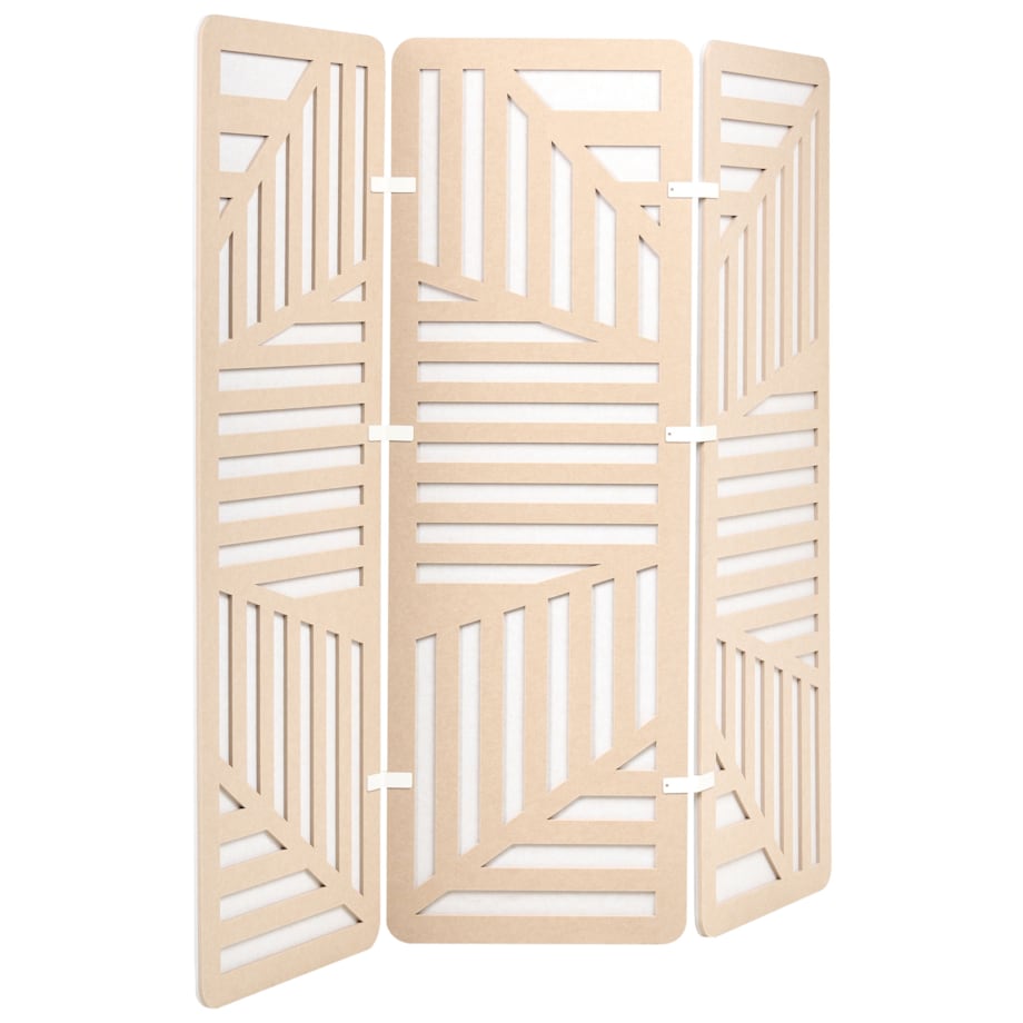 3-panelowy parawan pokojowy FUTURA Beżowy 180 cm