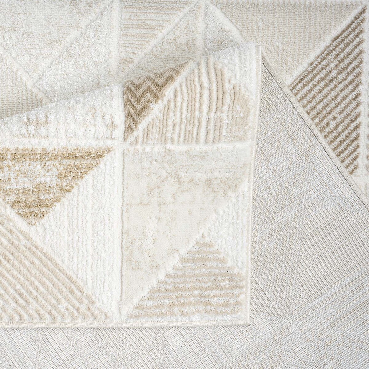 Dywan strukturalny geometryczny Antique 2310 Krem 80x150